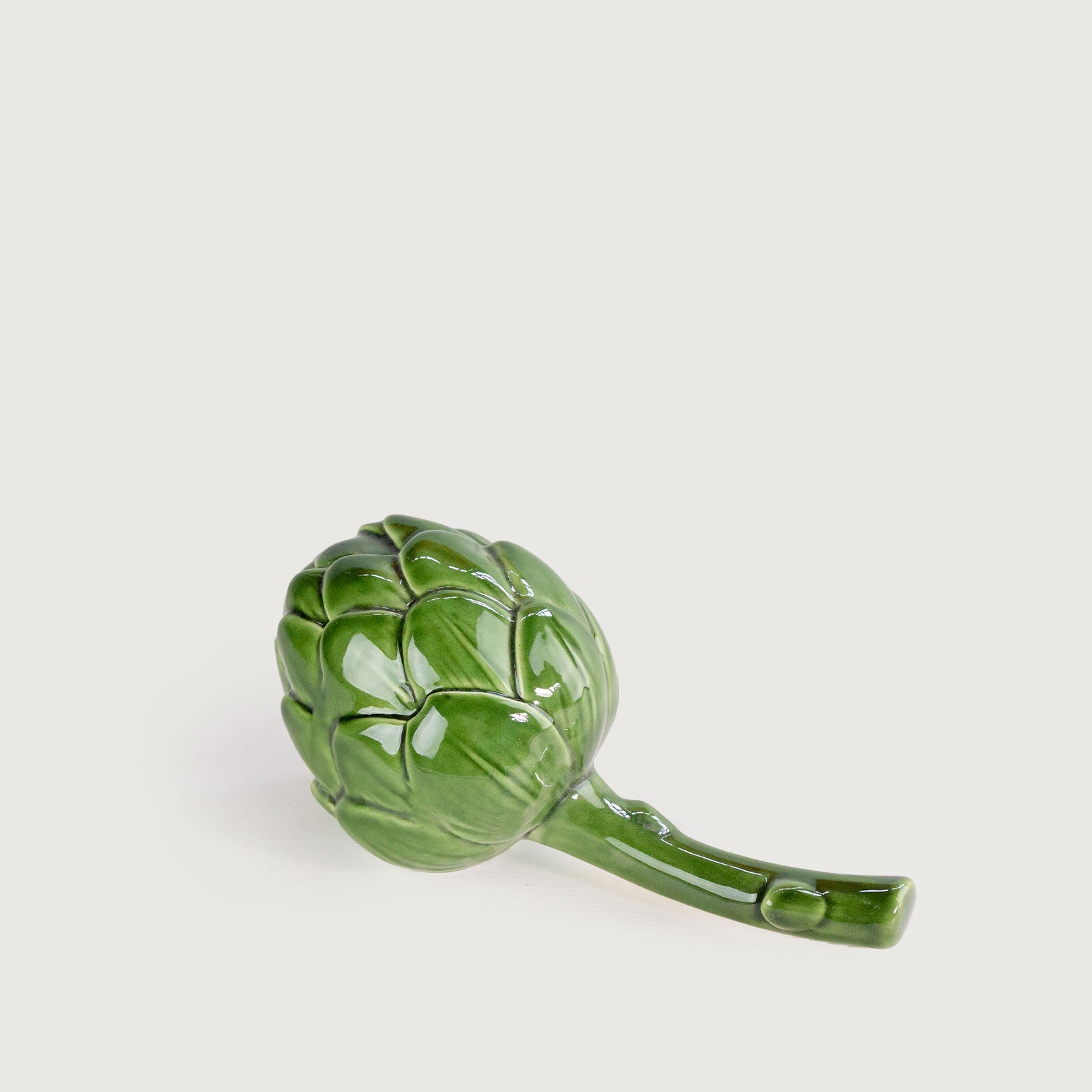 Adorno Cerâmica Alcachofra Verde